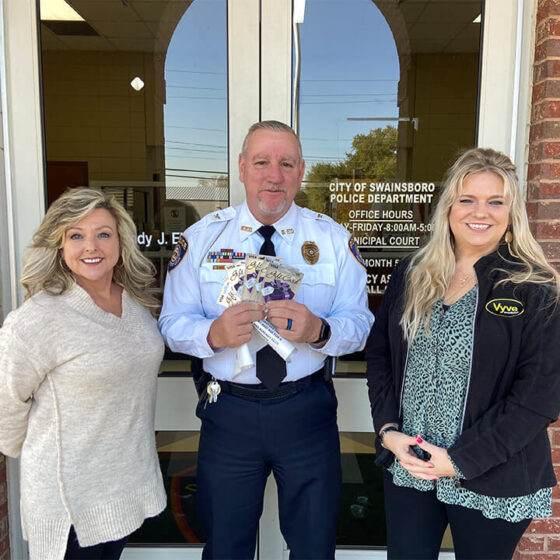 Swainsboro Police Donation