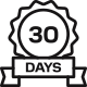 Icon: 30-Day Guarantee