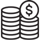 Icon: Money stack