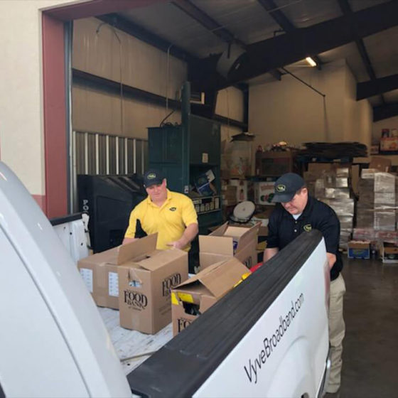 Vyve Thanksgiving Food Drive
