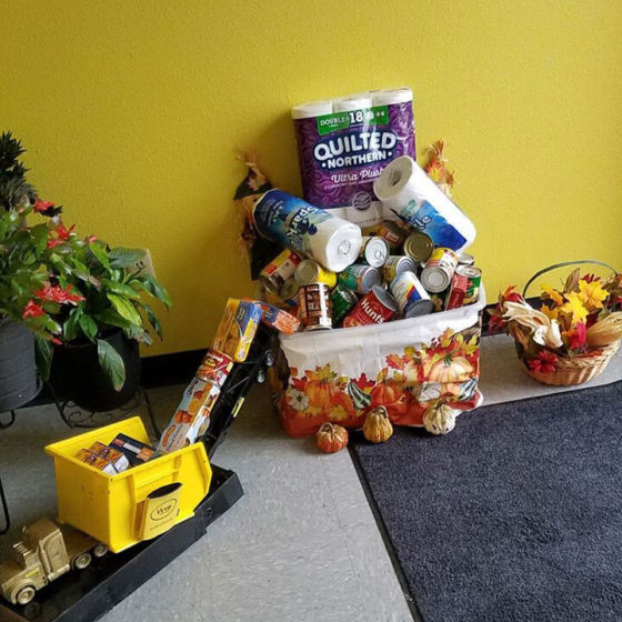 Vyve Thanksgiving Food Drive